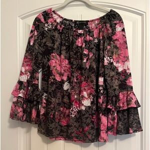 I.N.C.  International Concepts Blouse in Petite Medium